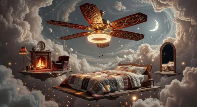 Plafondski ventilatori sa svetlom: Funkcionalno osvetljenje prostorija